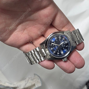 신형 해밀턴 카키필드 38mm 오토매틱 청판