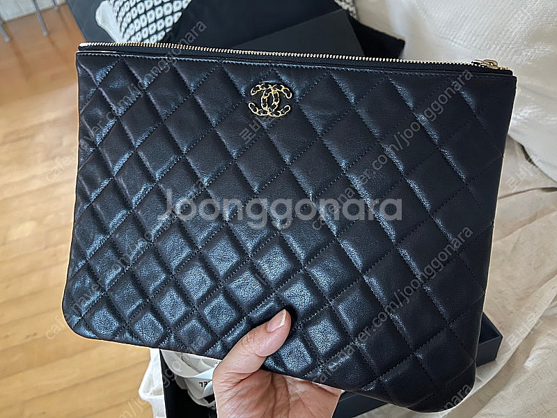 샤넬 클러치(정품)--8