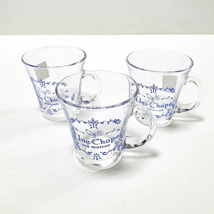 마메종 블루로즈 머그컵 220ml/ 3개일괄 [새제품]--0