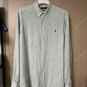 폴로/25ss 스트라이프 린넨 셔츠/XL
