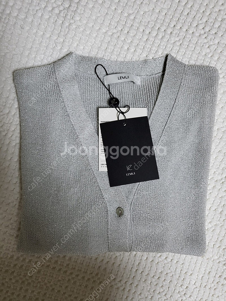 르뮈 헤리티지 가디건 페일실버 6.9만원--3