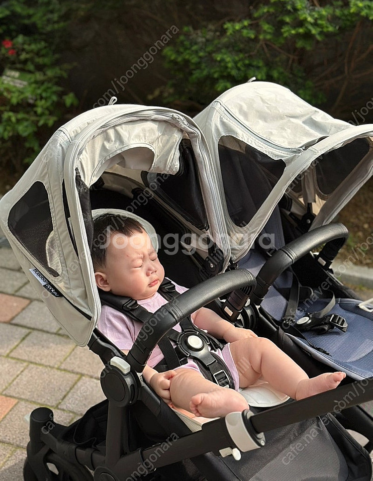 부가부 동키3 쌍둥이 유모차 (풀옵션)--1