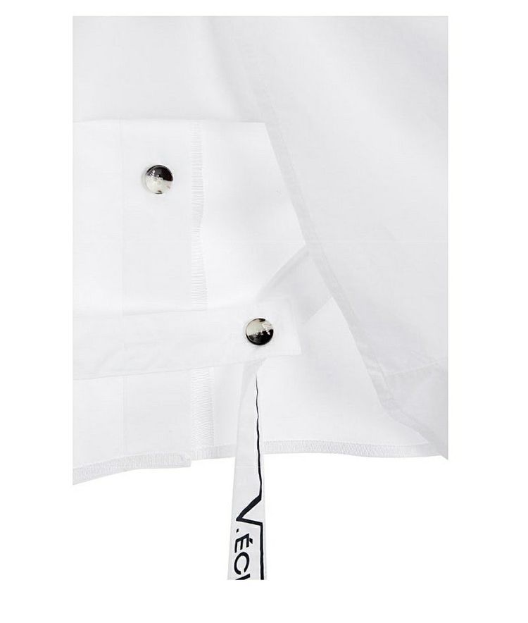 [새상품]보브(VOV) 로고 스트랩 코튼 블라우스 가격인하--6