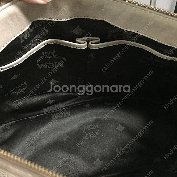 MCM 비세토스 베이지 쇼퍼백(숄더백)--5
