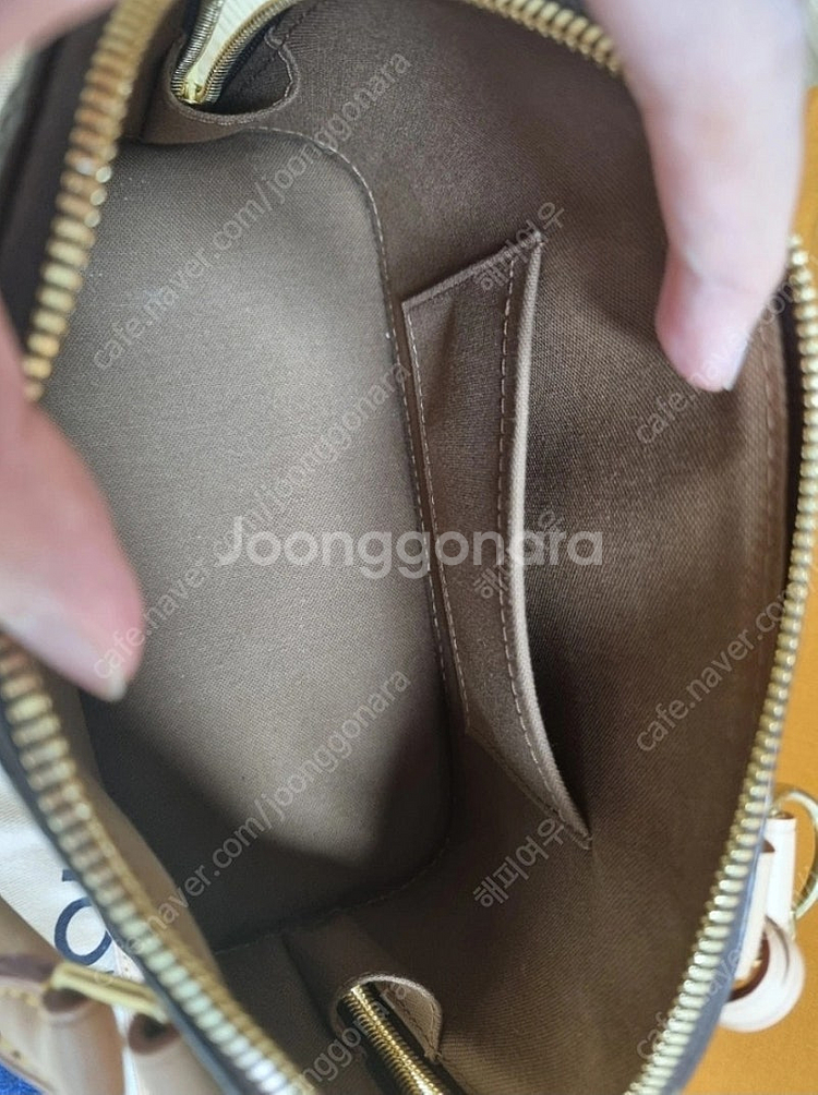 루이비통 알마bb 모노그램--4