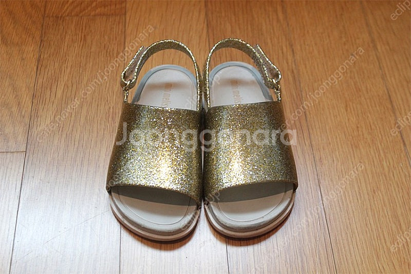 미니멜리사 샌들 150사이즈 여아샌들 여아샌들150 비치슬라이드골드 미니멜리사150 여아신발150 여아신발 여아샌들...--0