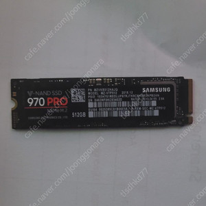 삼성 970 PRO nvme 512g MLC 팝니다