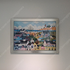 풍경 그림 퍼즐 액자