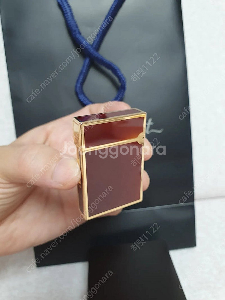 [새상품] 듀퐁라이터 라인2 ca15576 클래식 마룬...--2