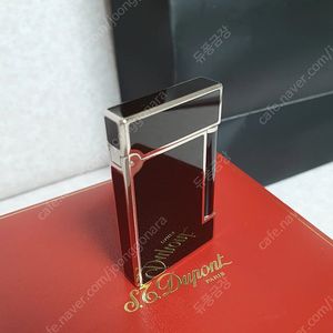 풀세트 듀퐁라이터 라인D ca17240 클래식 블랙래커 팔라듐 듀퐁라이타