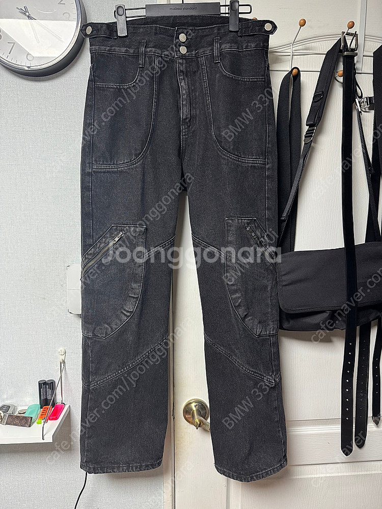 [L] 논플로어 프라그먼트 데님--0