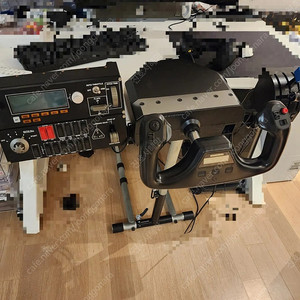비행기 게임 조이스틱 로지텍 Flight Yoke System