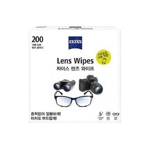 [자이스] 렌즈 와이프 클리너 200개입 2개