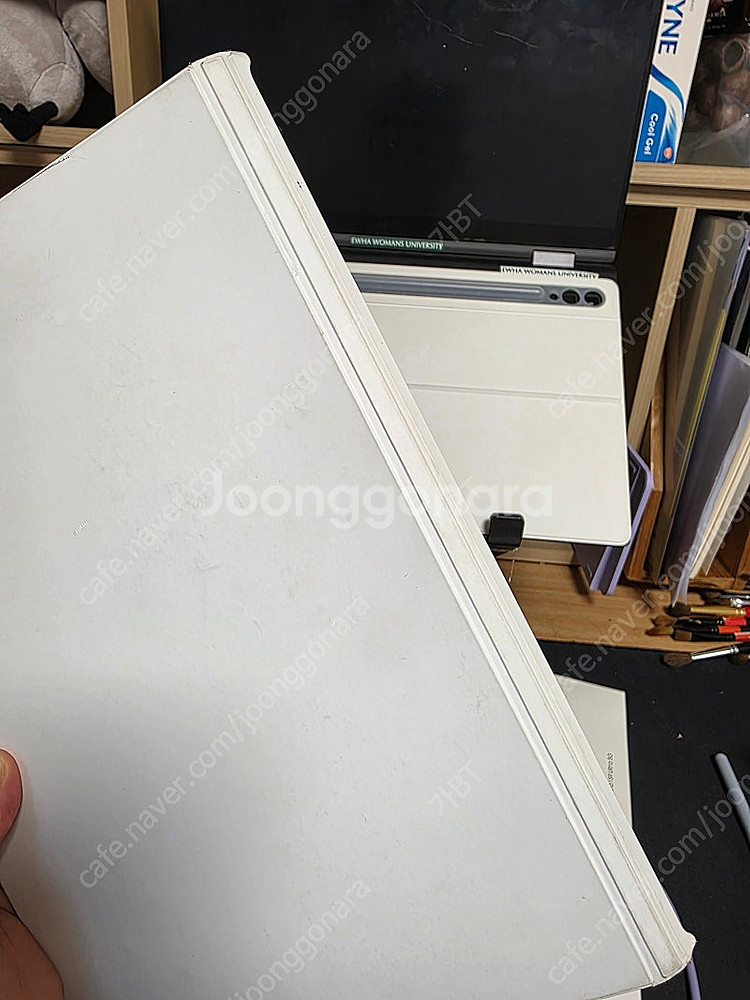 갤럭시 탭 s10 울트라 북 커버 키보드 / 키보드 북...--4
