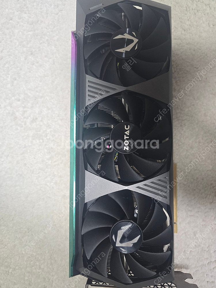 zotac 3080ti amp 써멀풀교체--4