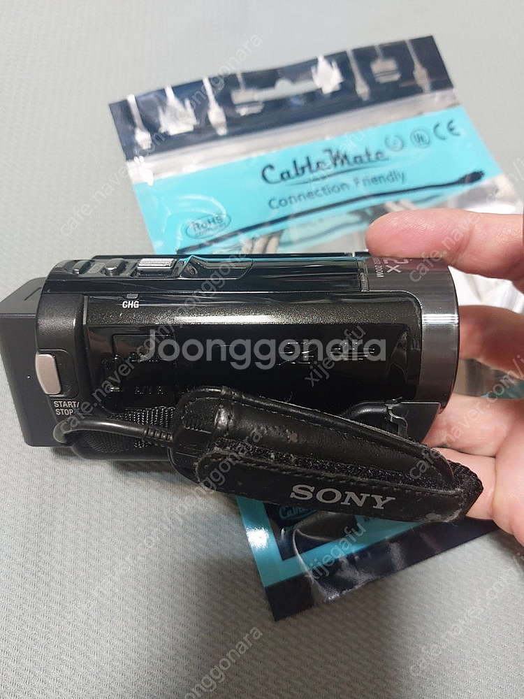 소니 hdr-cx180 캠코더--5