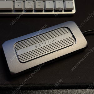 사테치 USB C타입 10in1 듀얼4k HDMI 맥북 멀티허브 MX어댑터