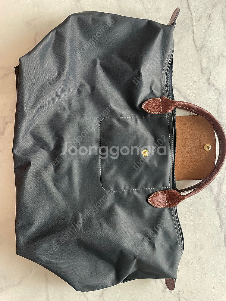 정품 롱샴 르 플리아쥬 오리지널 탑 핸들백--4
