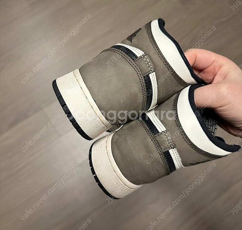 조던1 다크모카 3.5사이즈--2