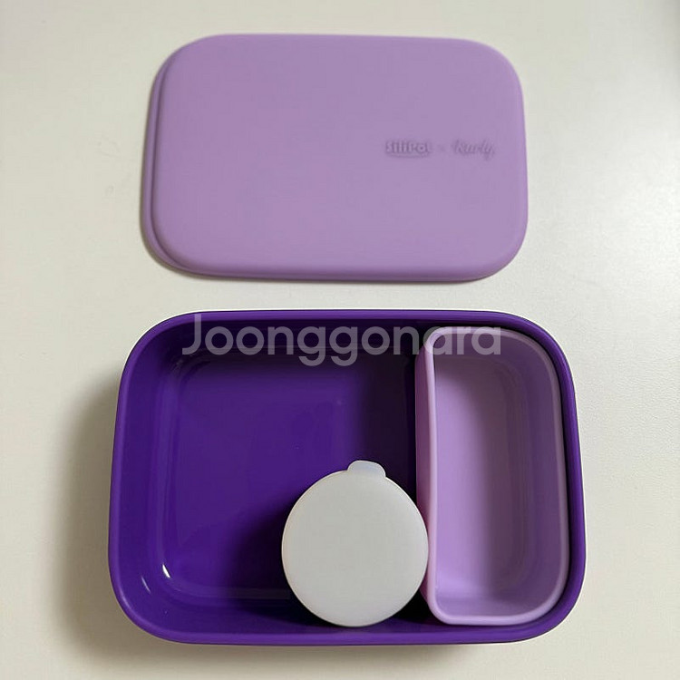 실리팟 투고 런치박스 프리미엄 실리콘 도시락 2세트 (...--2