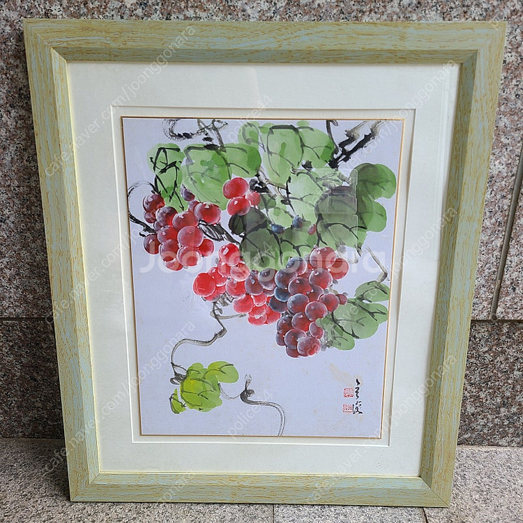 포도 그림, 재물운 , 자녀운, 풍요, 번성 가로 51...--0