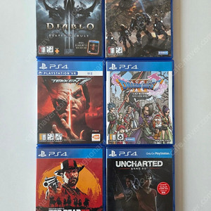 ps4 게임 6개