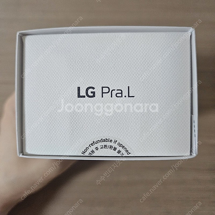 [새상품] 엘지 프라엘 수퍼폼 갈바닉 부스터 미스틱화이...--2