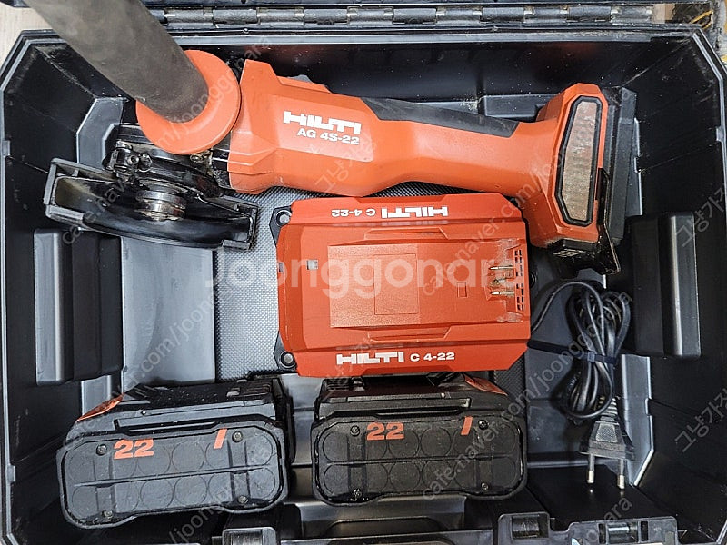 힐티충전그라인더 AG 4S-22--0