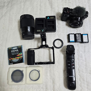 ZV-E10 바디+16mm 단렌즈+슈팅그립+ND/블프필터 포함 풀세트 팝니다 (입문/유튜브 추천)