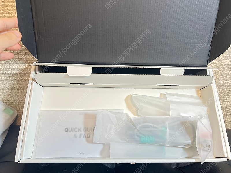 누피 에어75 V3 블러시축 + 호환가능 스위치--5