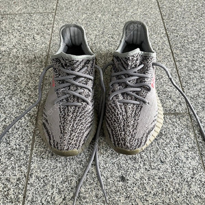 아디다스 이지부스트 350 V2 지브라 240mm