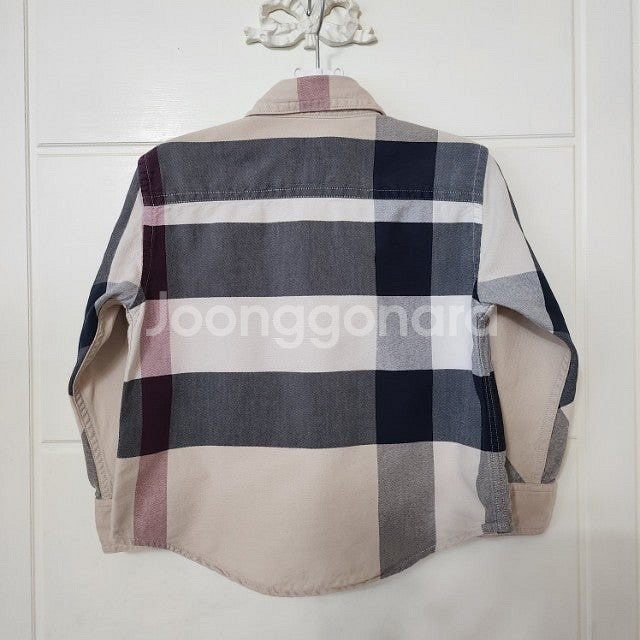 SALE~ 새상품급. 90호 (2y) 버버리 키즈 소매...--1