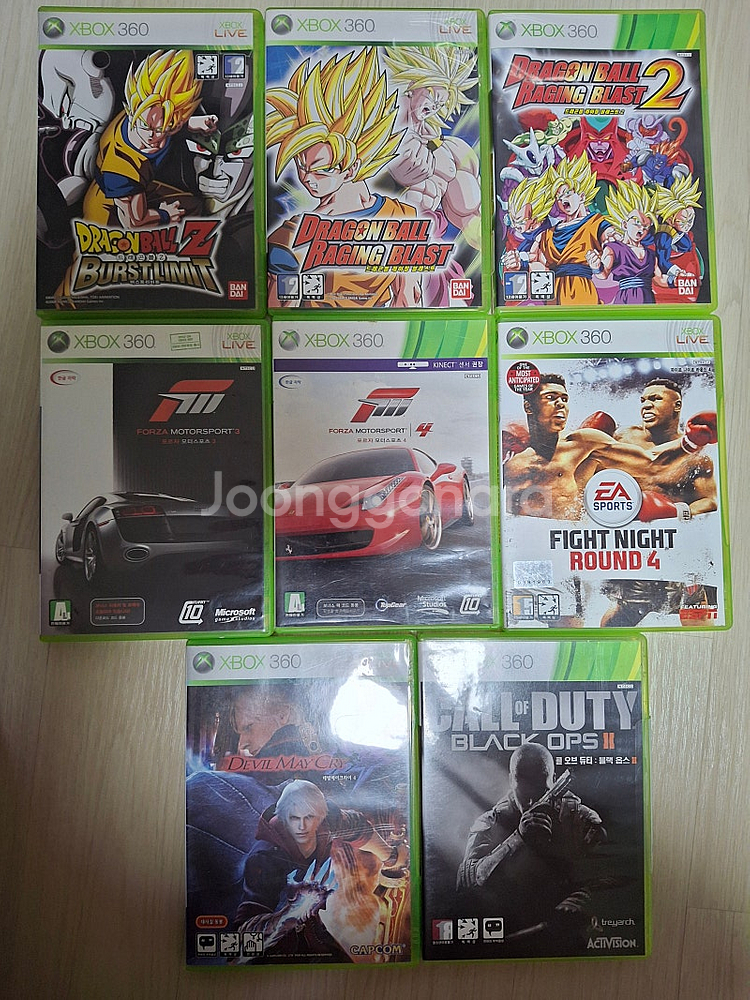 인기 xbox360 게임들 일괄로 택포 10 만원 급처--0