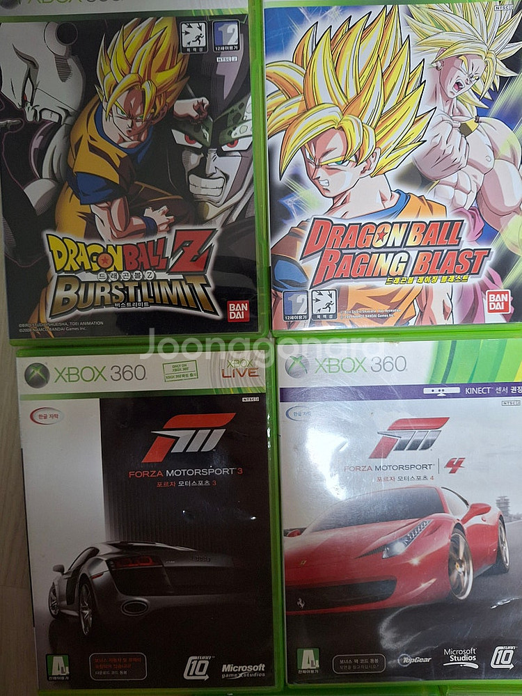 인기 xbox360 게임들 일괄로 택포 10 만원 급처--1