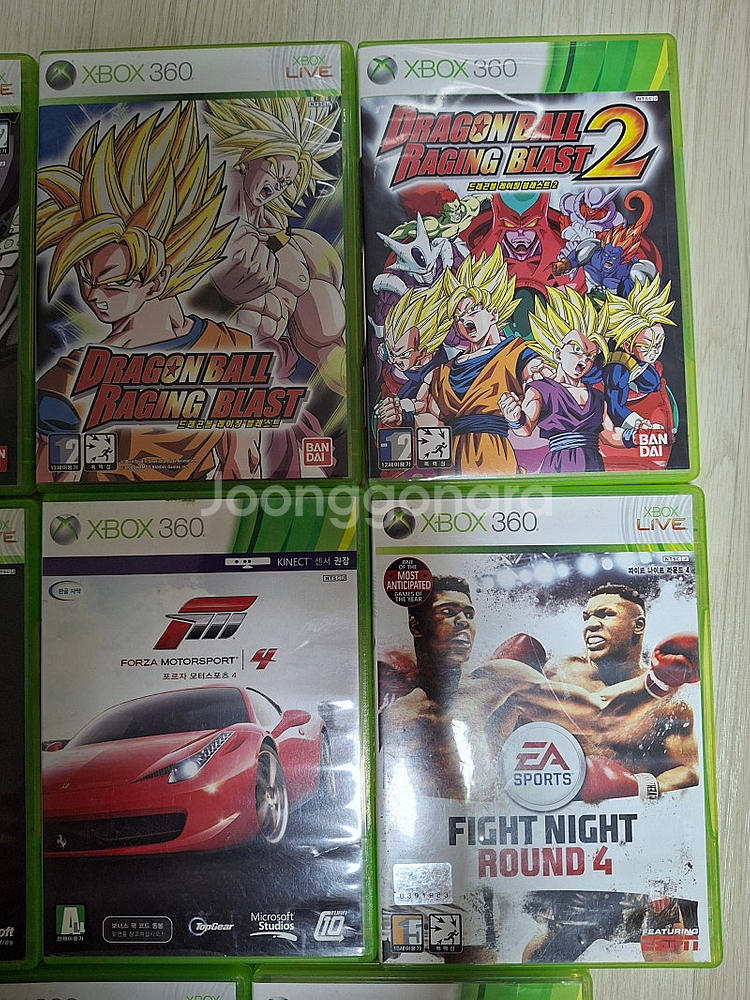 인기 xbox360 게임들 일괄로 택포 10 만원 급처--2