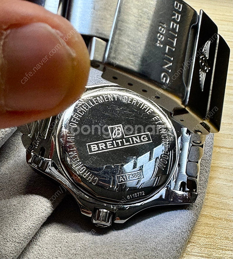브라이틀링 콜트 A17388 44mm 오토매틱 풀박스 ...--4