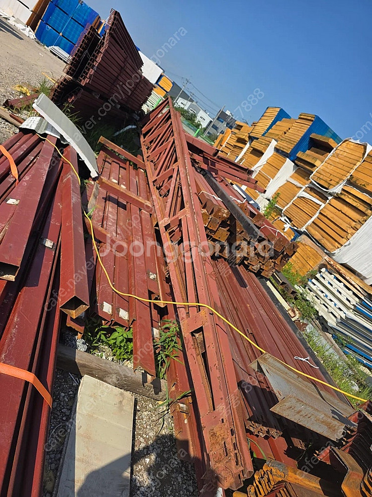 (판매)C형강 트라스 일짜트라스 역삼각트라스 삼각트라스 H빔 콘테이너 컨테이너 판넬 합판--0
