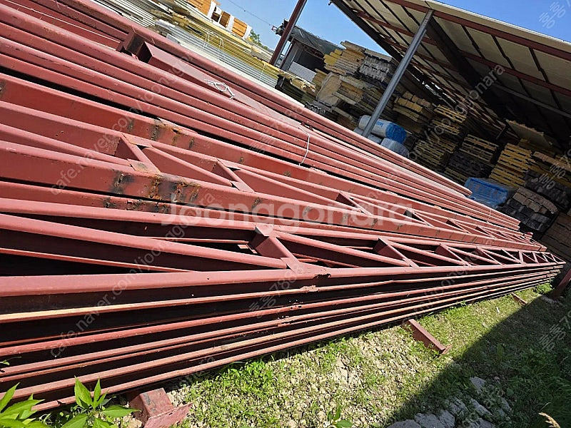 (판매)C형강 트라스 일짜트라스 역삼각트라스 삼각트라스 H빔 콘테이너 컨테이너 판넬 합판--6