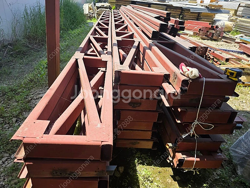 (판매)C형강 트라스 일짜트라스 역삼각트라스 삼각트라스 H빔 콘테이너 컨테이너 판넬 합판--7