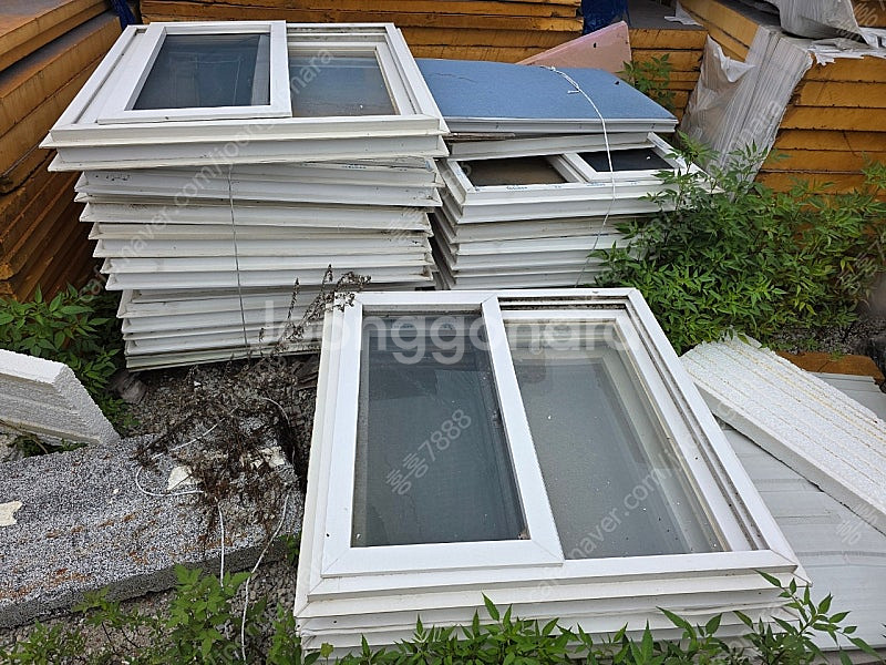 (판매)창호 단창 이중창 샷시 조립식창고 컨테이너 콘테이너 H빔 샌드위치판넬--1