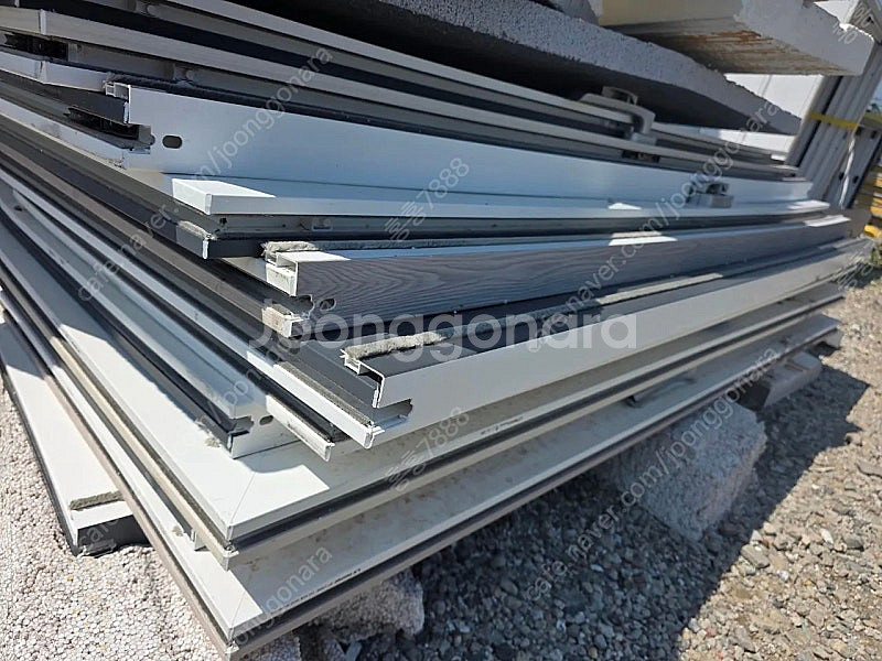 (판매)창호 단창 이중창 샷시 조립식창고 컨테이너 콘테이너 H빔 샌드위치판넬--4