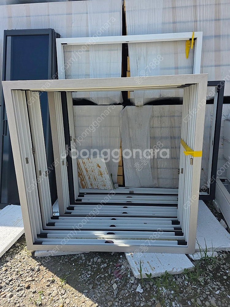 (판매)창호 단창 이중창 샷시 조립식창고 컨테이너 콘테이너 H빔 샌드위치판넬--9