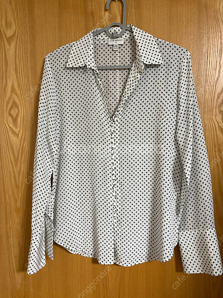 [클럽모나코] 헬렉 실크 셔츠 블라우스--0