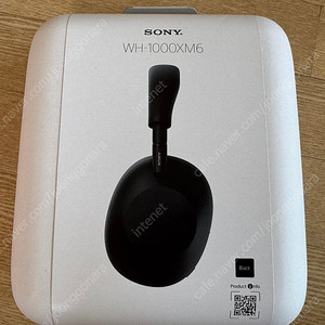 소니 wh-1000xm6 블랙 무선헤드폰 판매합니다