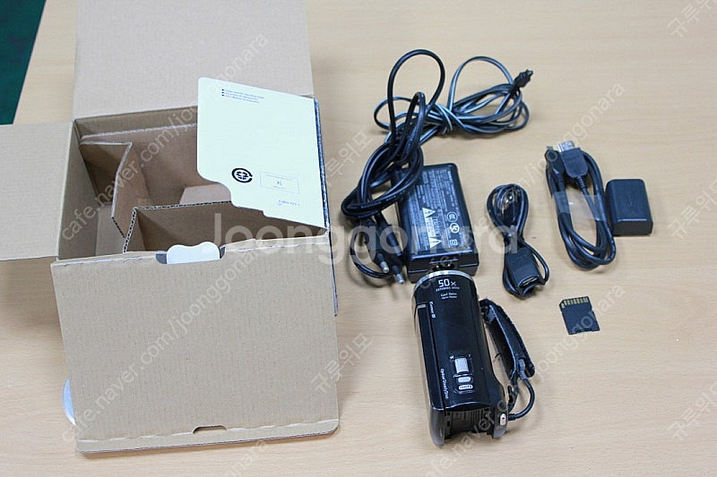 소니 콤팩트 캠코더 HDR-CX280 박스 셋--7