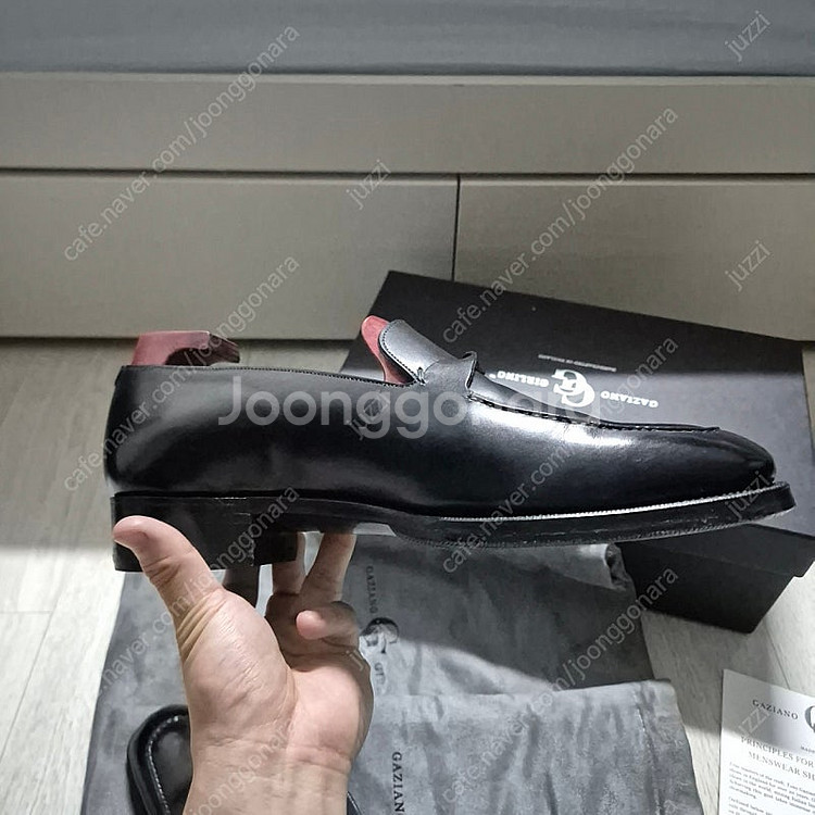 판/교[7.5F]가지아노걸링 AVIGNON 로퍼 BLA...--3