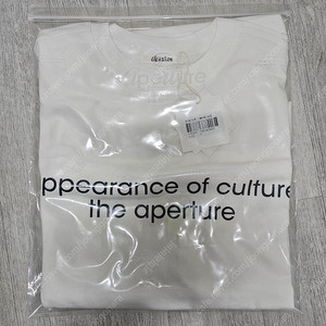 새상품 / 디애퍼처 반팔 박시 티셔츠 The Aperture Boxy T 프리 FREE 사이즈