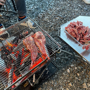 캠핑 화로대M BBQ 1.5T 풀스텐