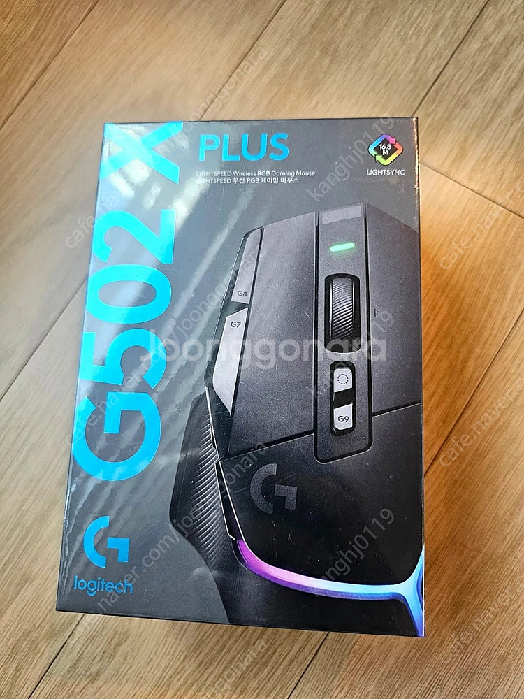 로지텍 마우스 G502X PLUS(무선/블랙) 미개봉--0