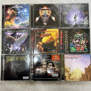 heavy metal 해비메탈 음반 CD 수입음원 다수3 kameloc- the fourth legacy (1999))등 27장